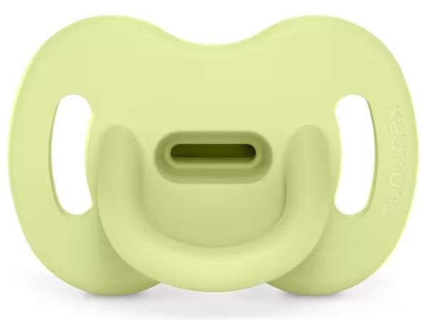 Smoothie soother (all silicone) physiological teat 0-6m Lime