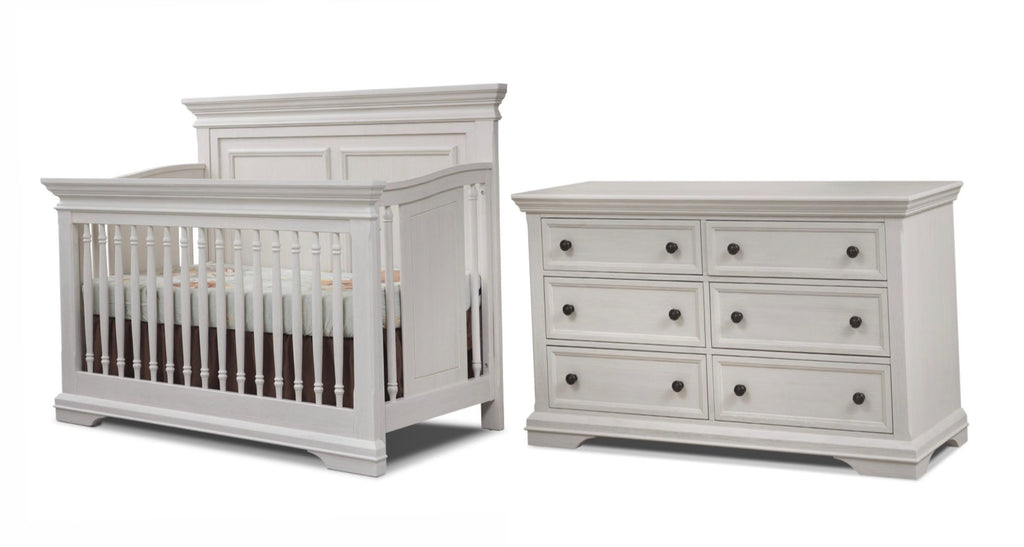 Portico Flat Top Crib and Dresser