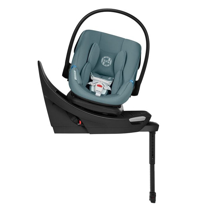 Cybex Aton G2 Swivel with Load Leg Base- Stormy Blue