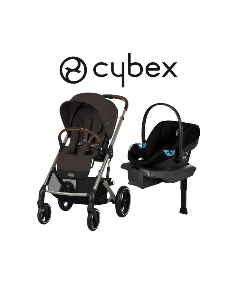OFERTA Balios Stroller-CHOCOLATE + Aton2 - BLACK