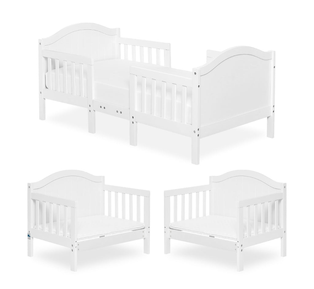 Portland White Toddler Bed