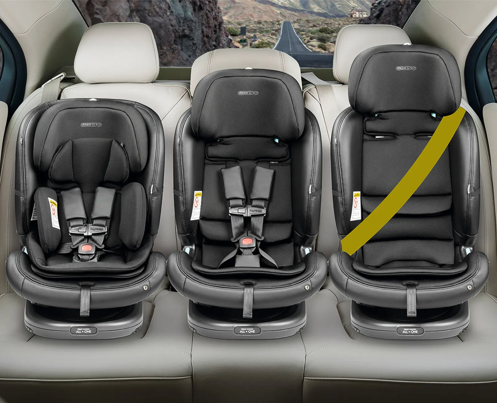 peg perego crystal black Peg Perego Primo Viaggio All in One Car Seat Convertible- Crystal Blac – Paraiso Infantil