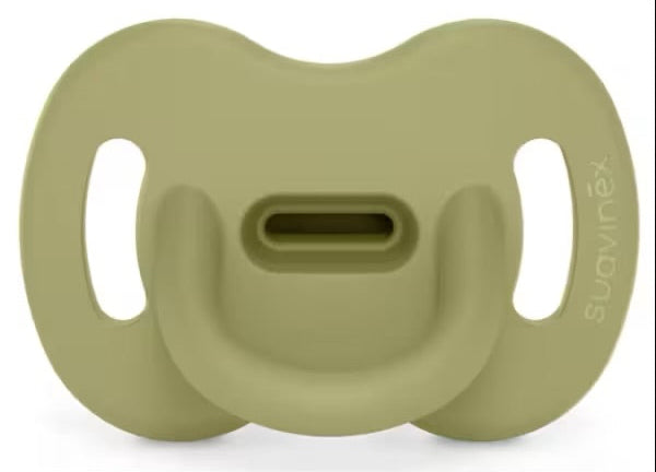 Smoothie soother (all silicone) physiological teat 0-6m Sage