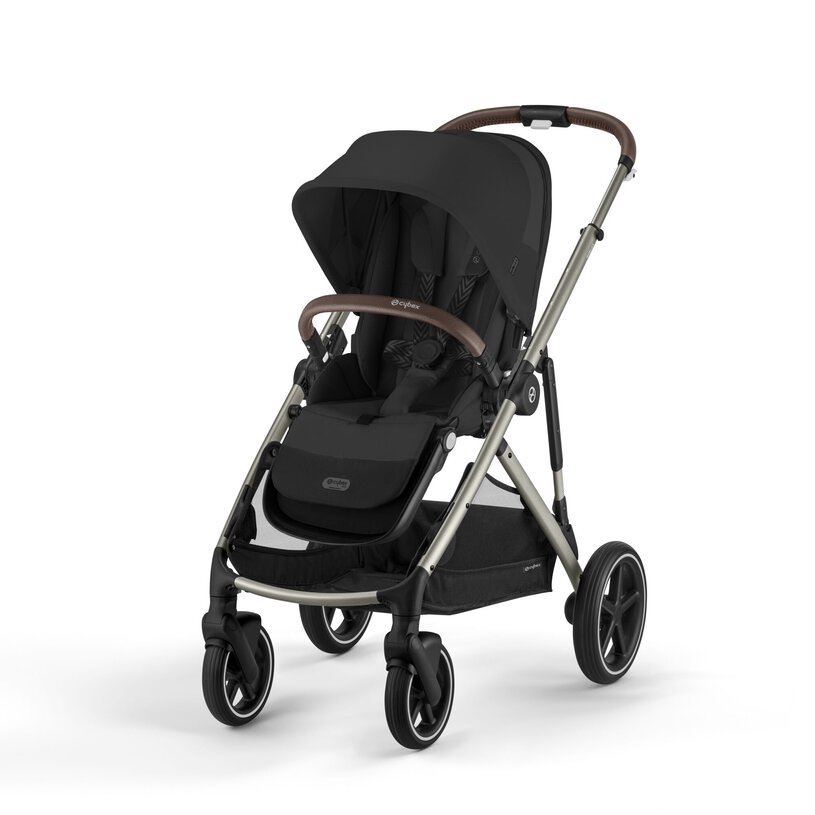 Cybex Gazelle S Stroller Moon Black- Frame Taupe