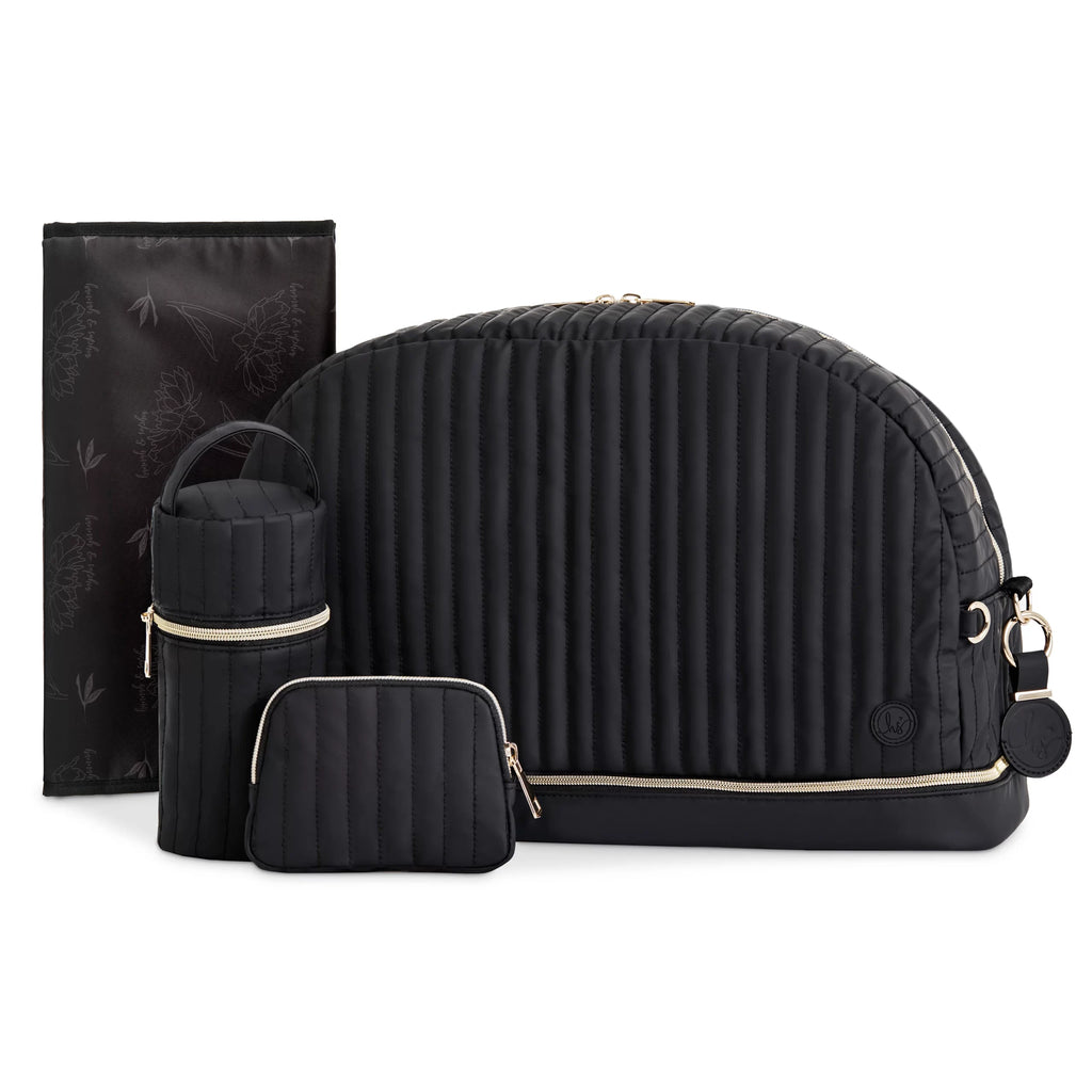 Weekender Diaper Bag- Black