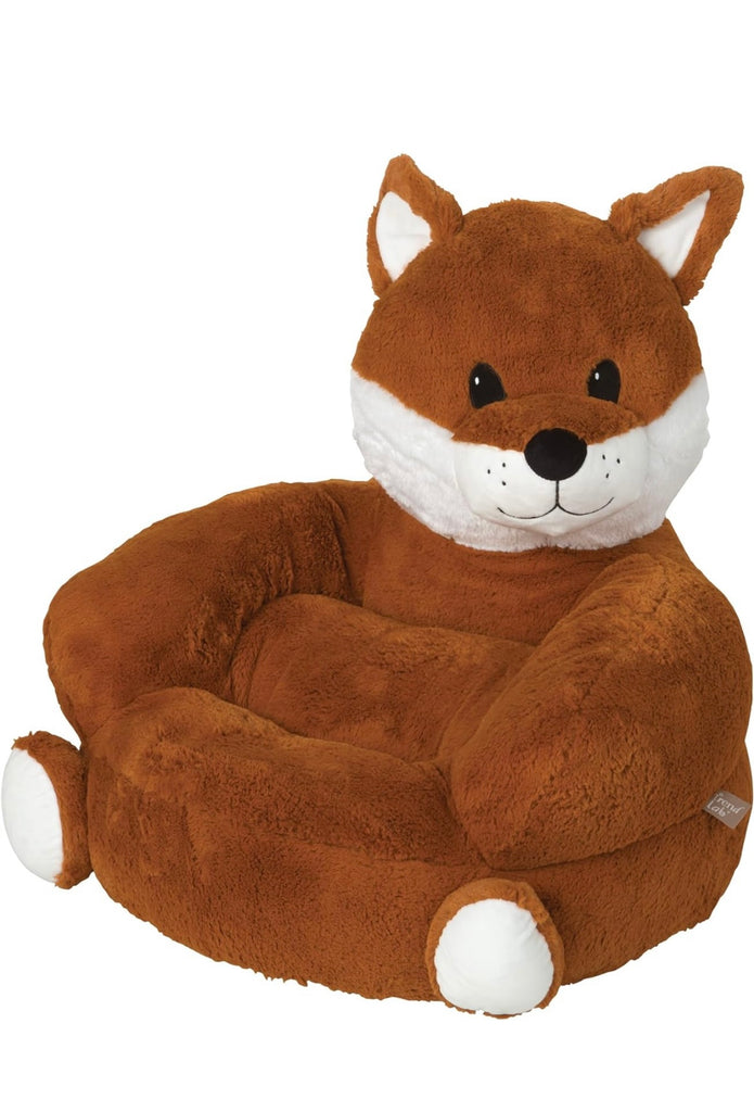 Plush Fox Character Chair