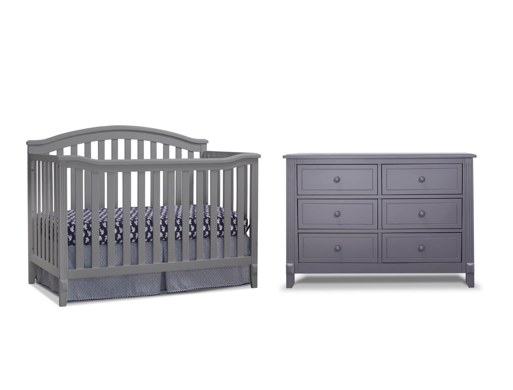 OFERTA: Berkley Crib and Dresser #6 Grey
