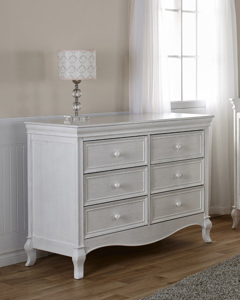 Diamante Dresser Vintage White