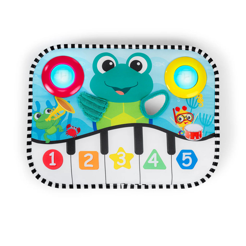 Baby Einstein Ocean Explorers Neptune's Kick & Explore Musical Kick Pad & Crib Toy