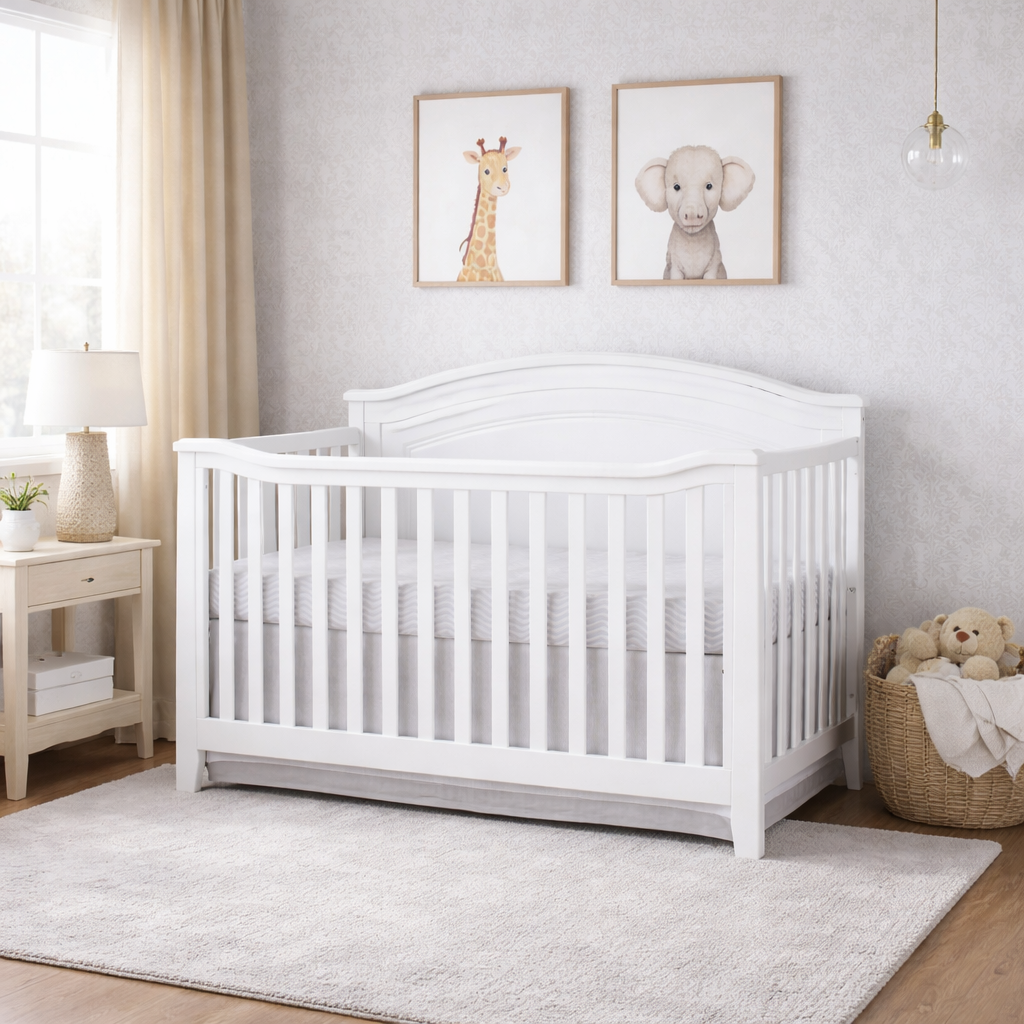 Glendale Convertible Crib White
