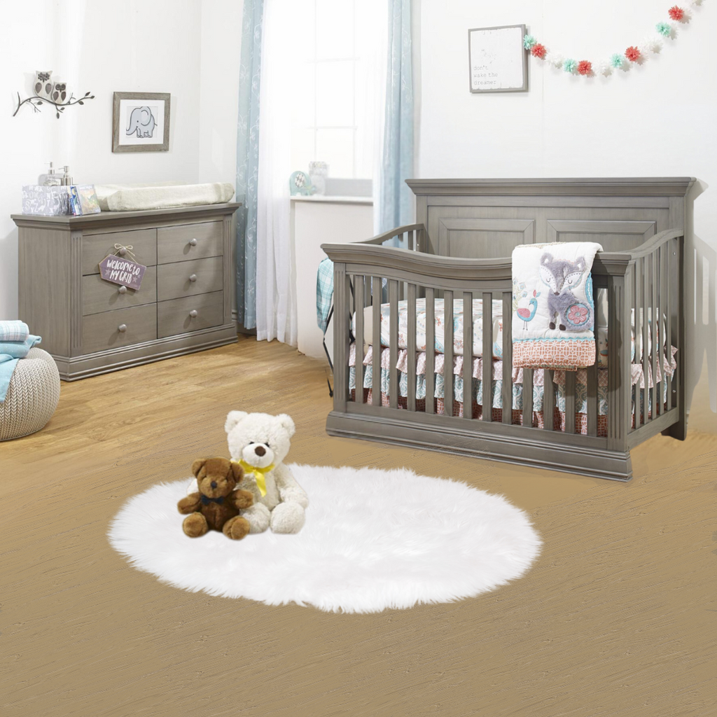 Paxton Grey Crib and Dresser #6