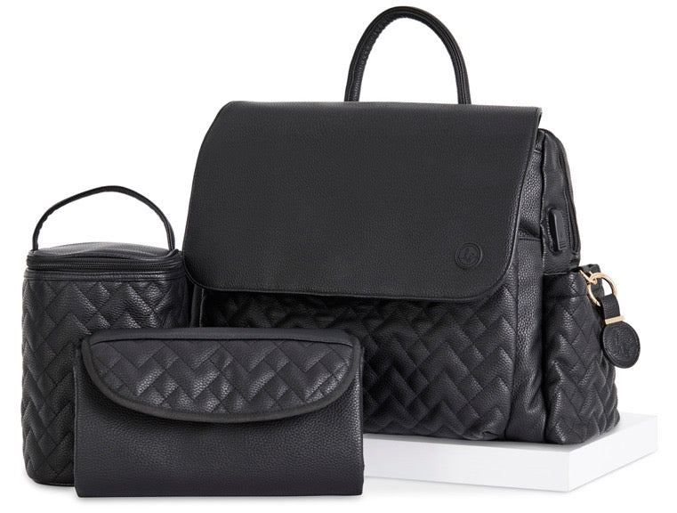 Traveler Diaper Bag -Black