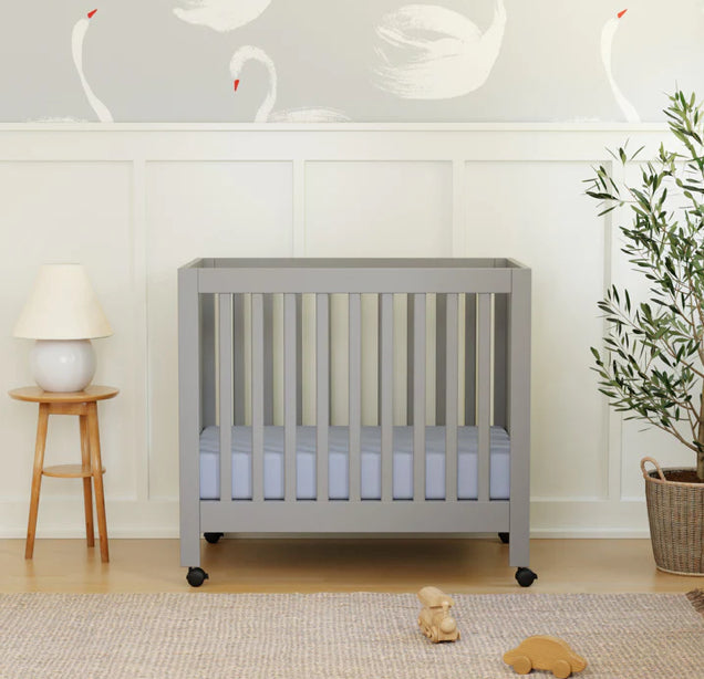 Origami Mini Crib: GREY