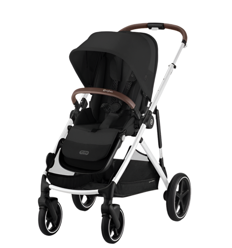 Cybex Gazelle S Stroller - Moon Black Frame Silver
