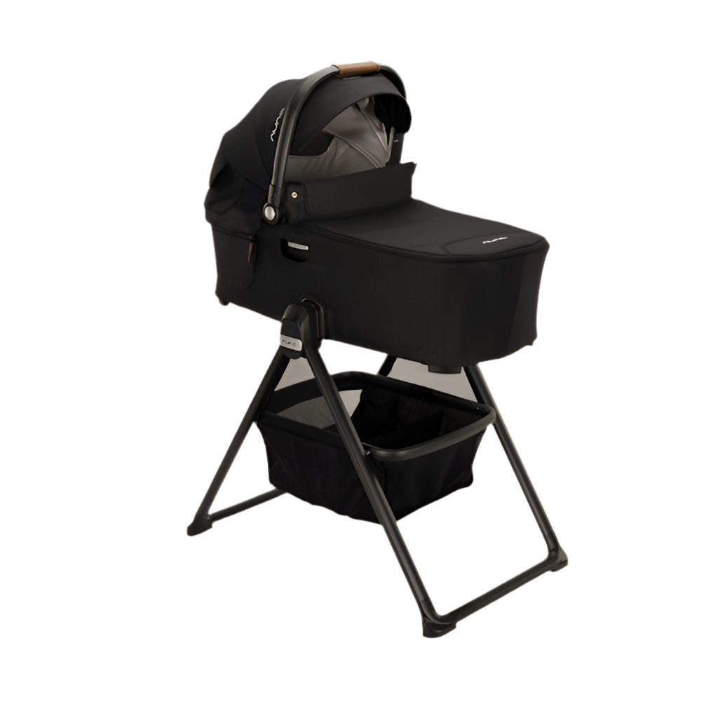 MIXX BASSINET & STAND CAVIAR