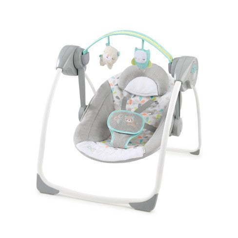 Comfort 2 Go Portable Swing - Grey/Aqua