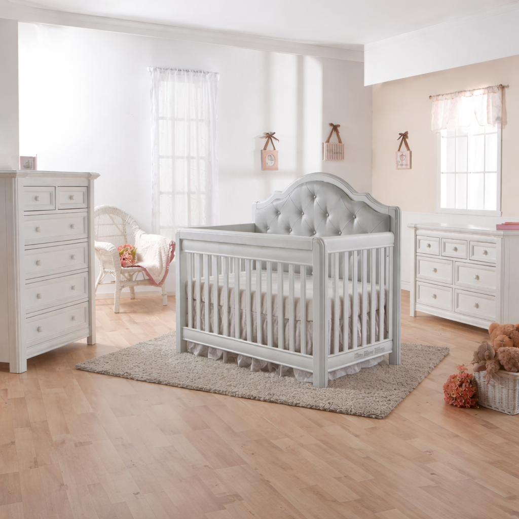 OFERTA Cristallo Crib, Dresser & Chest