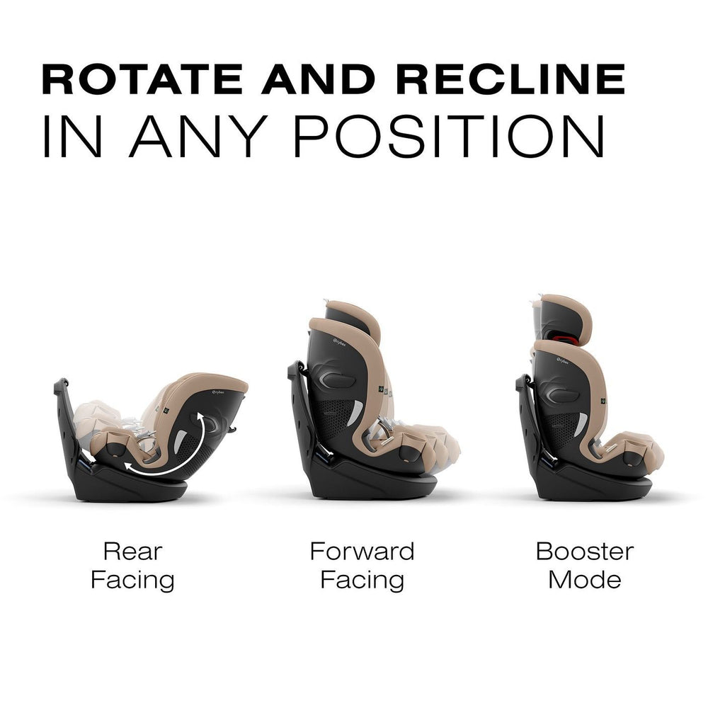 how to rotate cybex car seat Cybex Callisto G 360 Rotating All-In-One Convertible Car Seat