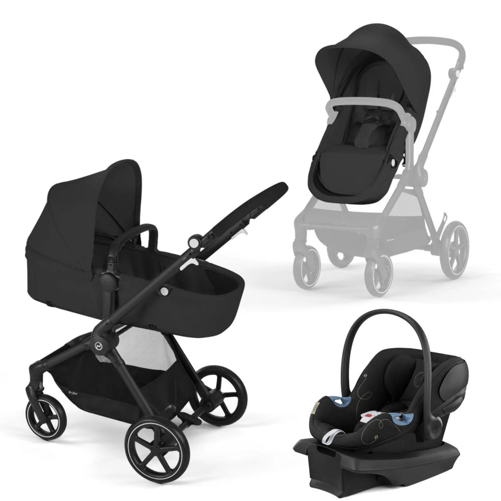 Cybex EOS Travel System Moon Black