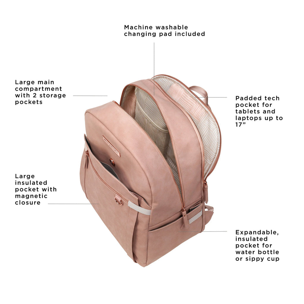 Petunia 2-in-1 Provisions Breast Pump & Diaper Bag Backpack 