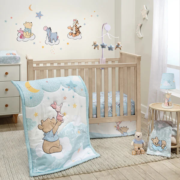 Winnie the Pooh Crib Set 3PCS