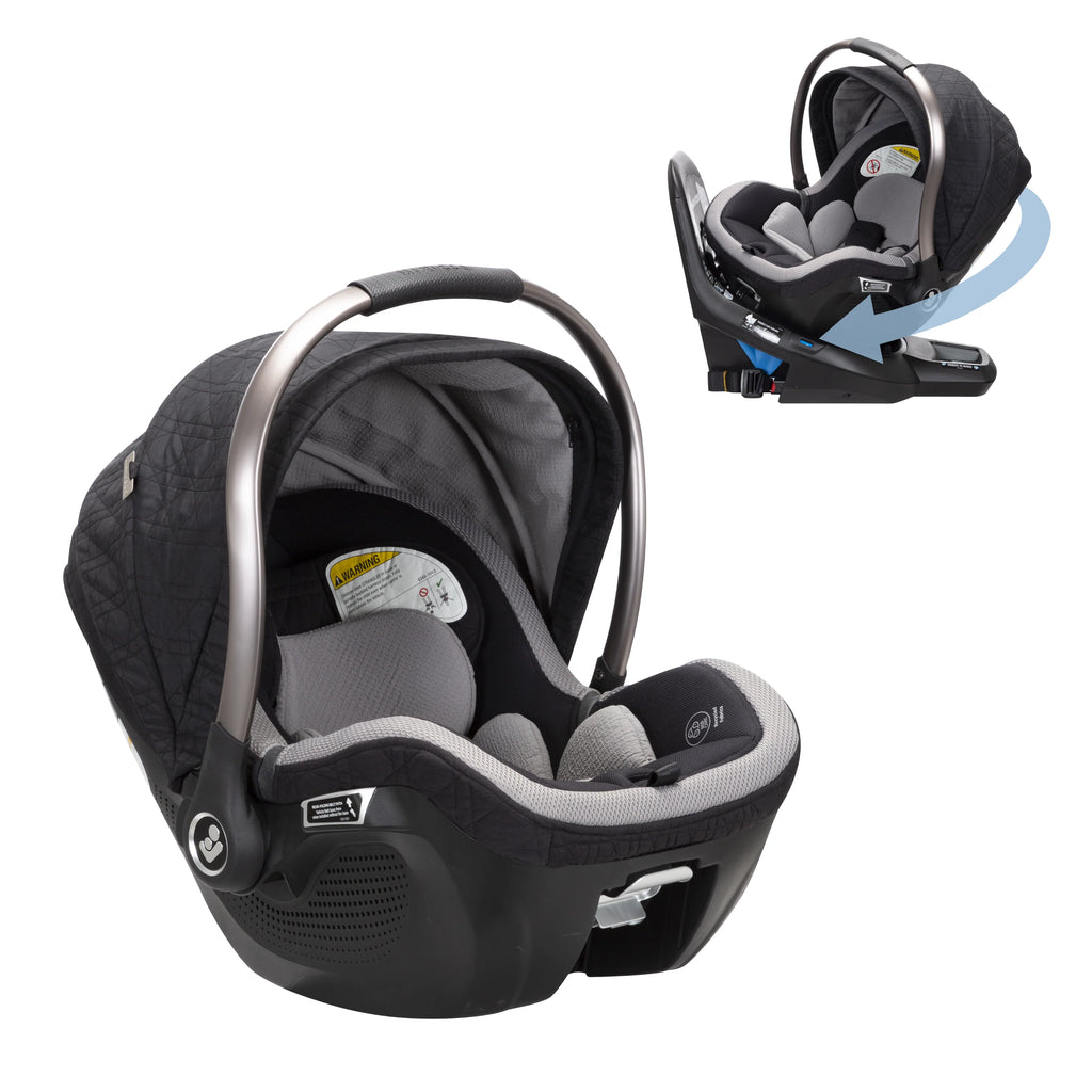 Maxi-Cosi Peri™ 180 Rotating Infant Car Seat-Onyx Heritage