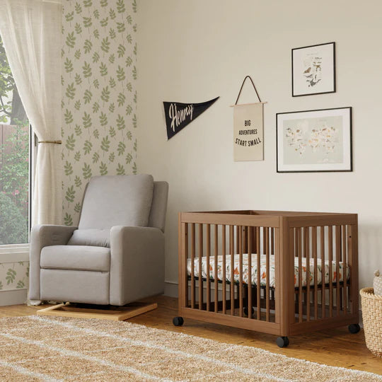 Yuzu 8-in-1 Crib Natural Walnut