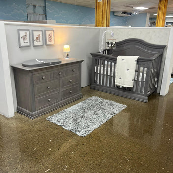 sorelle dresser grey Providence Double Dresser in Stone Gray