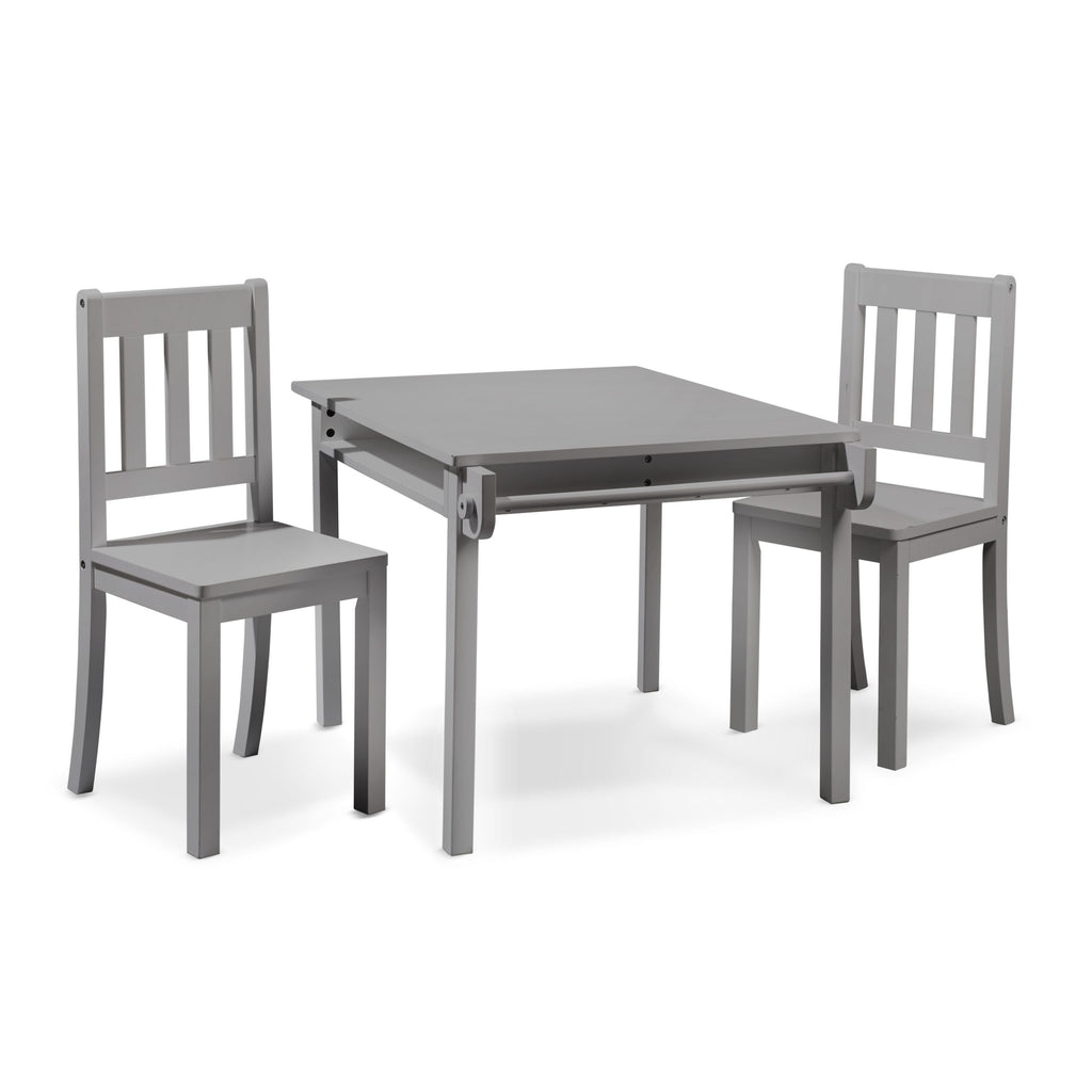 Emily Table and Chair Set Grey BLACK FRIDAY