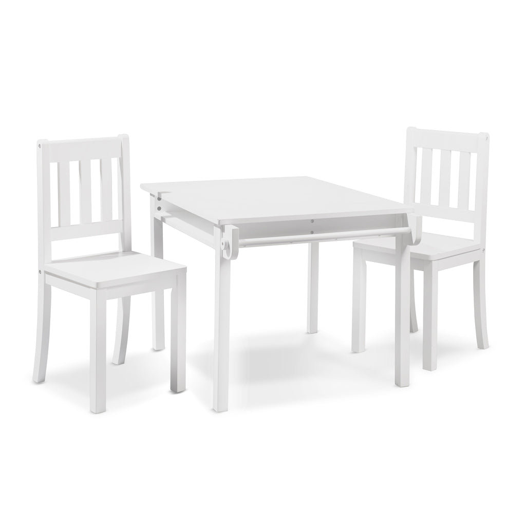 Emily Table and Chair Set White BLACK FRIDAY