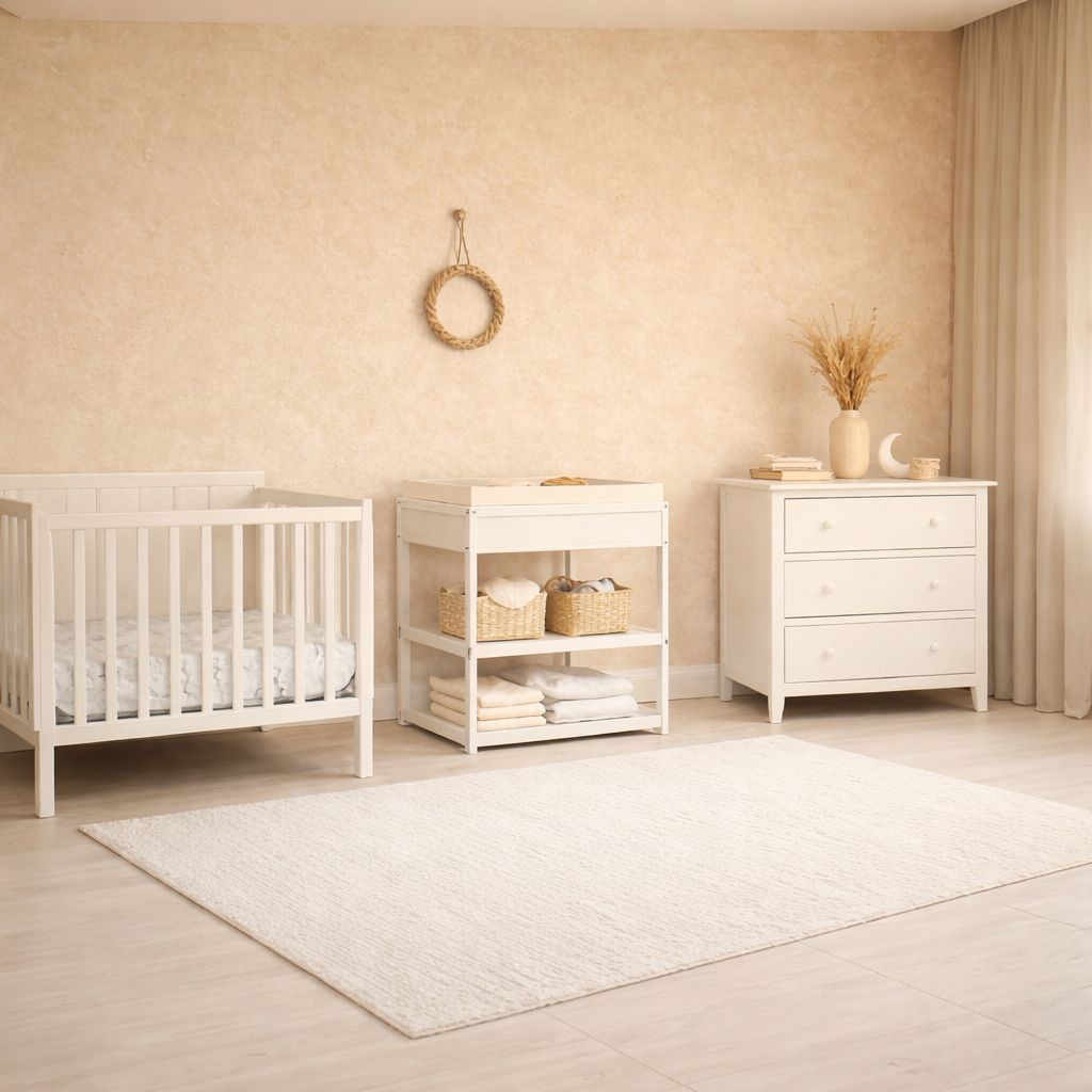 Essex 3-Pieces Convertible crib, chest #3, and changing table.