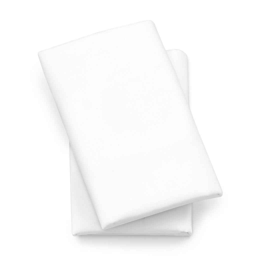 Playard Fitted Sheet, 2-Pack - White