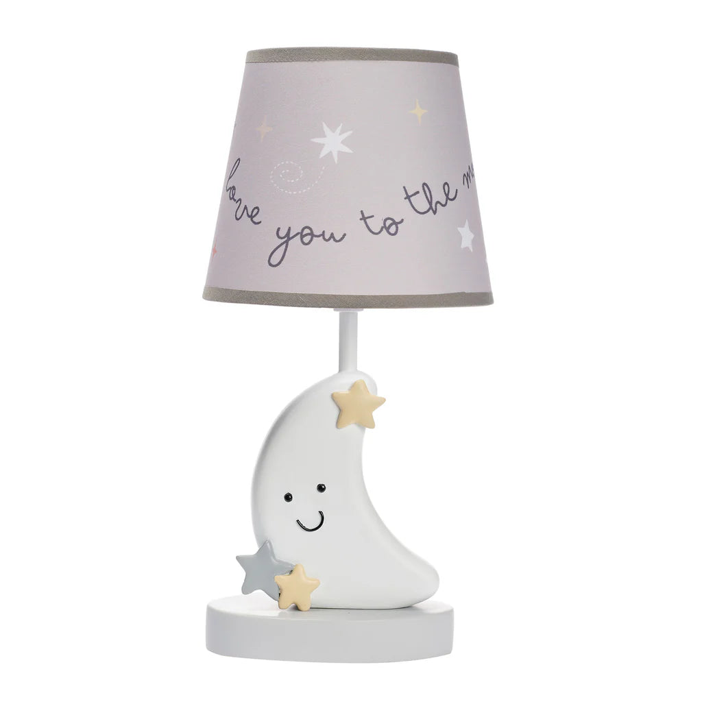 Little Star Celestial Moon Nursery Lamp