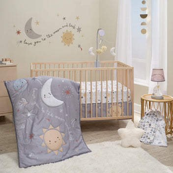 Moon crib set best sale