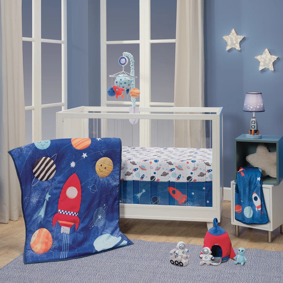 Space Galaxy 3pc crib set