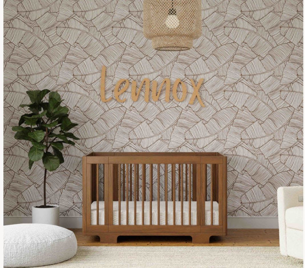 Yuzu 8-in-1 Crib Natural Walnut