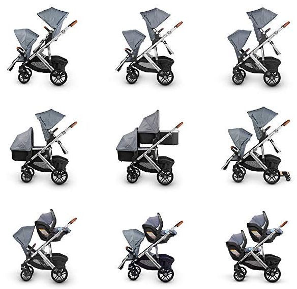 Uppababy vista fold with 2 clearance seats