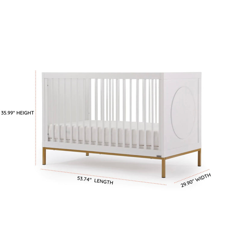Chicago Crib Convertible to Toddler Bed