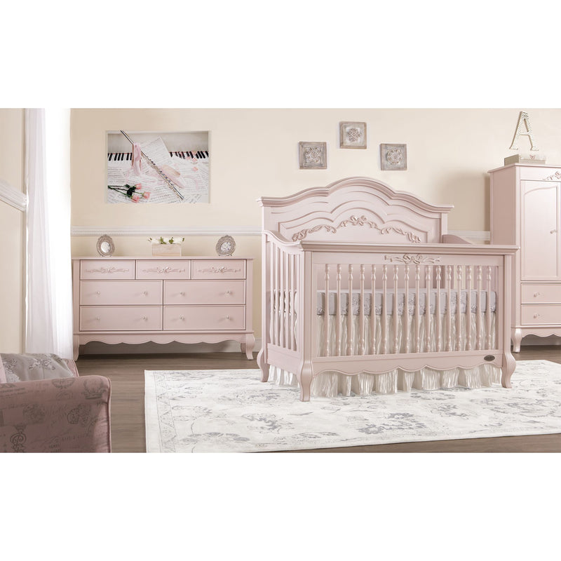 Aurora crib and dresser