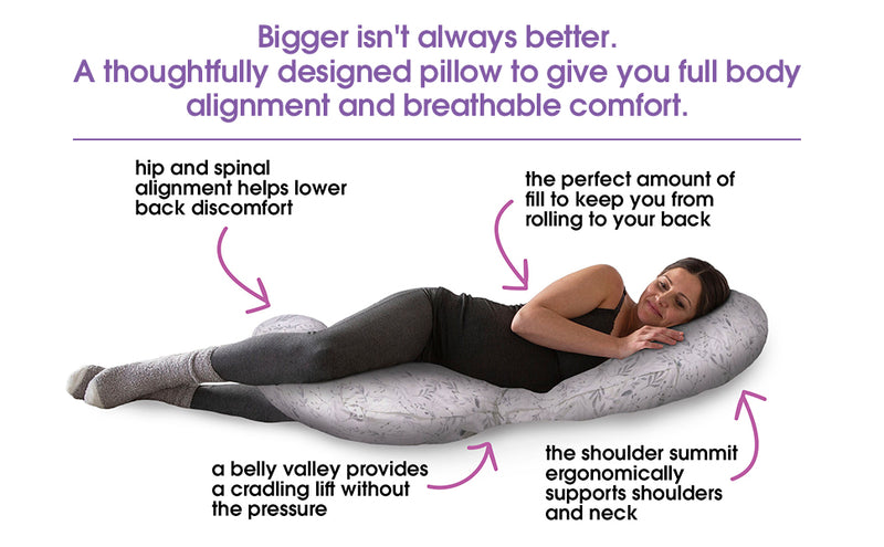 Boppy Total Body Pillow With Removable Pillow Cover