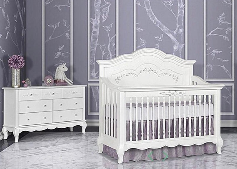 Aurora crib and dresser
